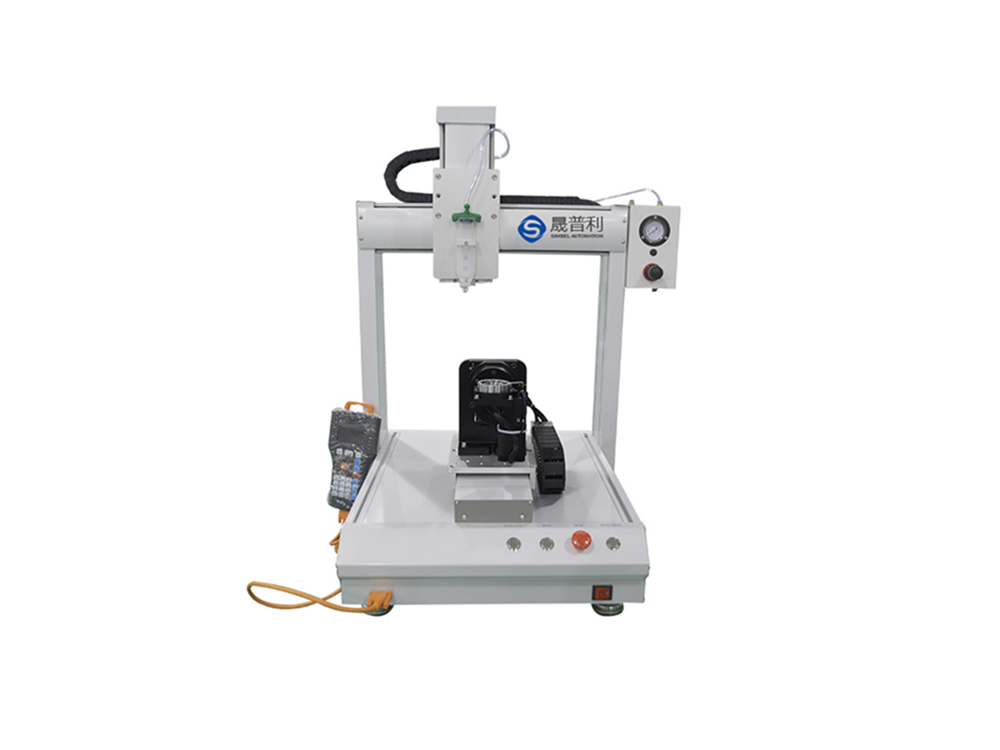 单工位五轴旋转自动点胶机